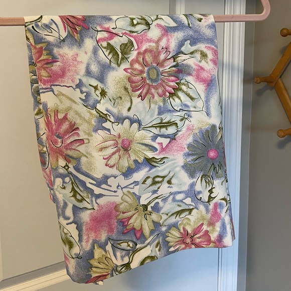 Vintage floral midi skirt - Picture 4 of 4